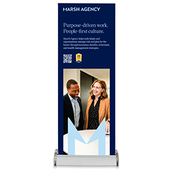 Career Fair Pop Up Banner - Photoframe - Midnight