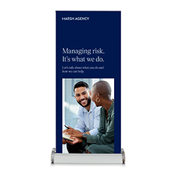Business Insurance Pop Up - Midnight Blue Image