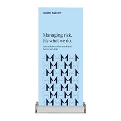 Business Insurance Pop Up - Pattern Sky Blue
